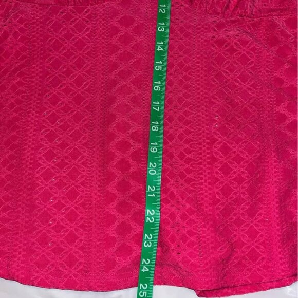 Pink BabyDoll Sleeveless Top, XL - Picture 9 of 9